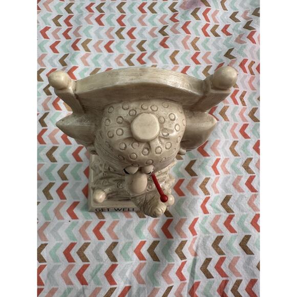 Vintage 1972 R & W BERRIES Statue #9048 Figurine GET WELL SOON - Made In USA! - Picture 8 of 8